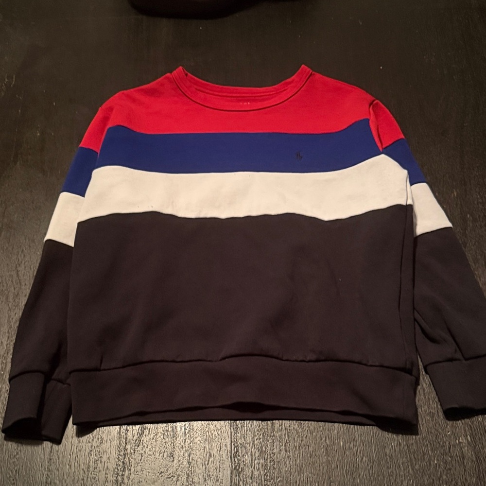 Polo Ralph Lauren Men's Striped Crewneck Sweater - Red, Blue, White, Black